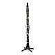 BG A40 Bb Clarinet Stand - packs flat : Image 2