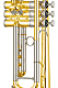 Yamaha YTR-8335R 04 Xeno - Reverse Lead Pipe Bb Trumpet : Image 2