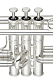 Yamaha YTR-8335GS 04 Xeno - Standard Lead Pipe Bb Trumpet : Image 4