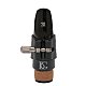 BG L8R Revelation Eb Clarinet Ligature and Cap - Leather Style : Image 3