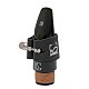 BG L8SR Super Revelation Eb Clarinet Ligature and Cap - Leather Style : Image 3