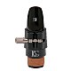 BG L9R Revelation Bass Clarinet Ligature and Cap - Leather Style : Image 3