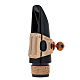 BG LD9 Duo Alto Saxophone or Bb Clarinet Ligature and Cap - Rose Gold : Image 4