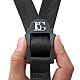 BG Deluxe Sax Sling S10SH - Black, with Neckpad : Image 6