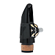 Vandoren Optimum Bb Clarinet Ligature with Plastic Cap LC01BP - Black Finish : Image 2