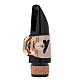 Vandoren Optimum Bb Clarinet Ligature with Plastic Cap LC01PGP - Pink Gold Plate : Image 2