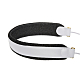BG Sax Sling S28SH - White Leather with Neckpad and Plastic Hook : Image 2
