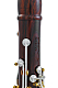 Backun Protege with Eb Lever - Cocobolo with Gold Posts & Silver Keys : Image 4