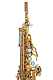 Wood Stone - Gold Lacquered - Soprano Sax : Image 2