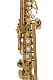 Wood Stone - Gold Lacquered - Soprano Sax : Image 3