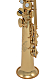 Wood Stone - Gold Lacquered - Soprano Sax : Image 4