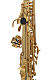 Wood Stone - Gold Lacquered - Soprano Sax : Image 5