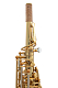 Wood Stone - Gold Lacquered - Soprano Sax : Image 7