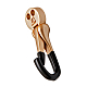 BG Zen S78YMSH Sax Yoke Sling / Strap in White - Metal Coated Snap Hook : Image 5