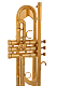 Getzen 3003 Genesis Gold Plated - Bb Trumpet (G45418) : Image 3