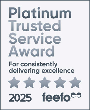 Feefo Platinum Award