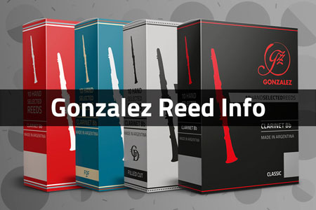 Gonzalez ClarinetReed Information