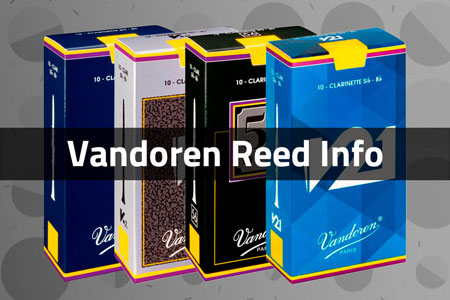 Vandoren Clarinet Reed Information
